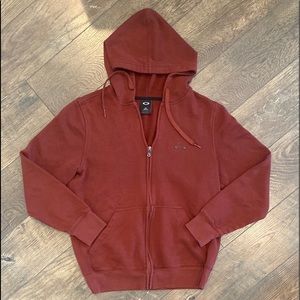 Oakley zip up hoodie